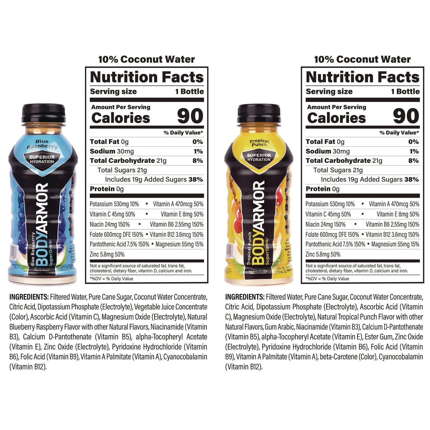 BASE Sports Drink Variety Pack, Assorted Flavors, 12 oz Bottle, 24/Carton BodyArmor Flipcost