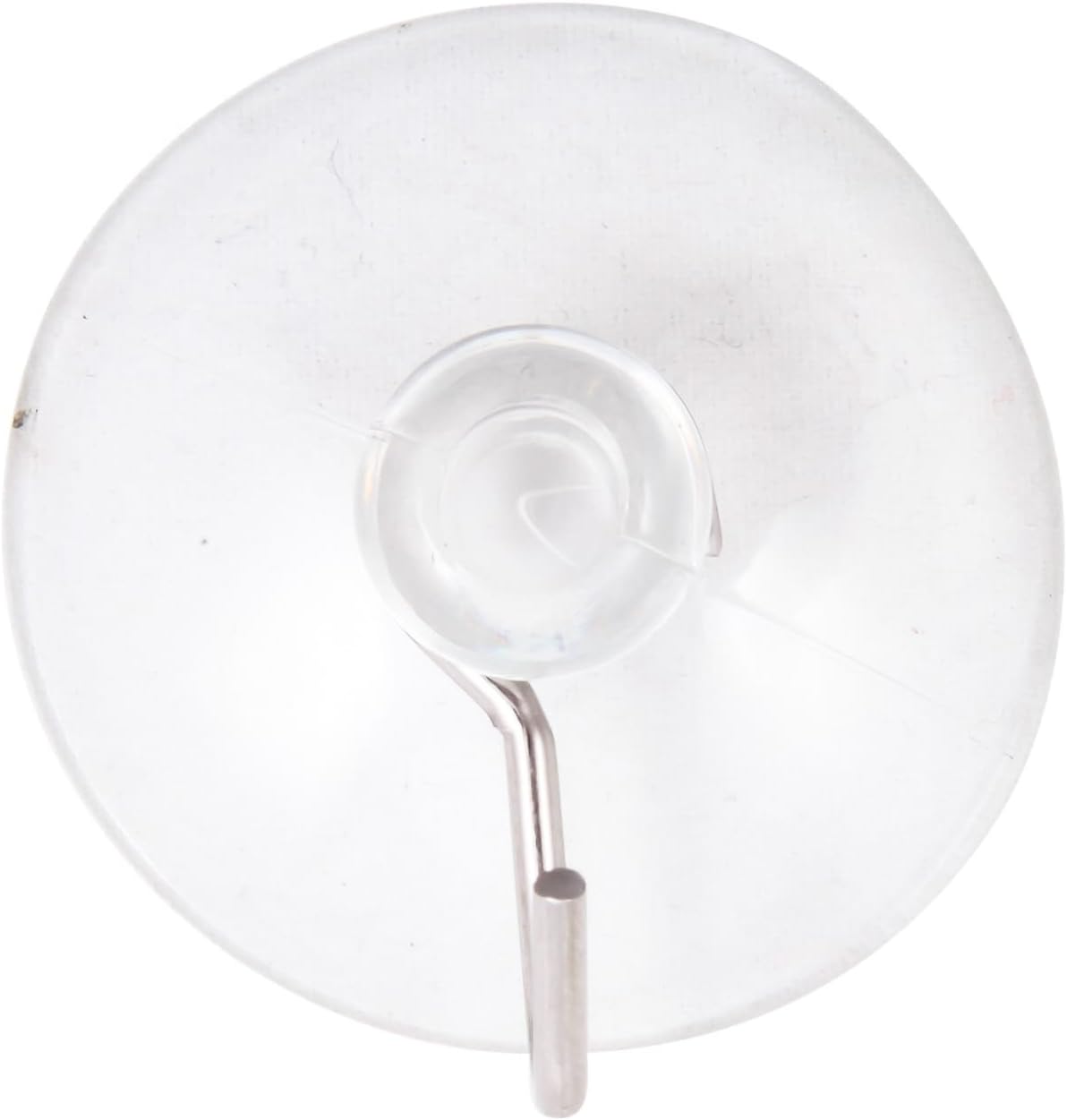 Baumgartens® Suction Cup With Hook, Metal Silver Hook, 50/box