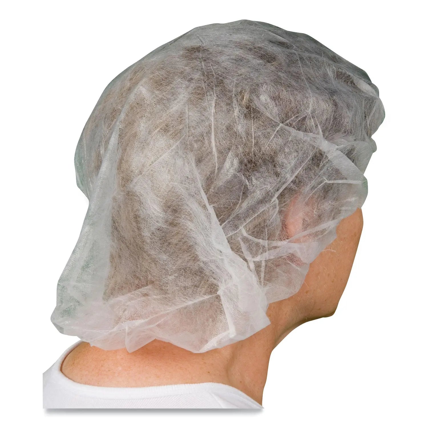BC Series Bouffant Caps, 21", White, 1,000/Carton