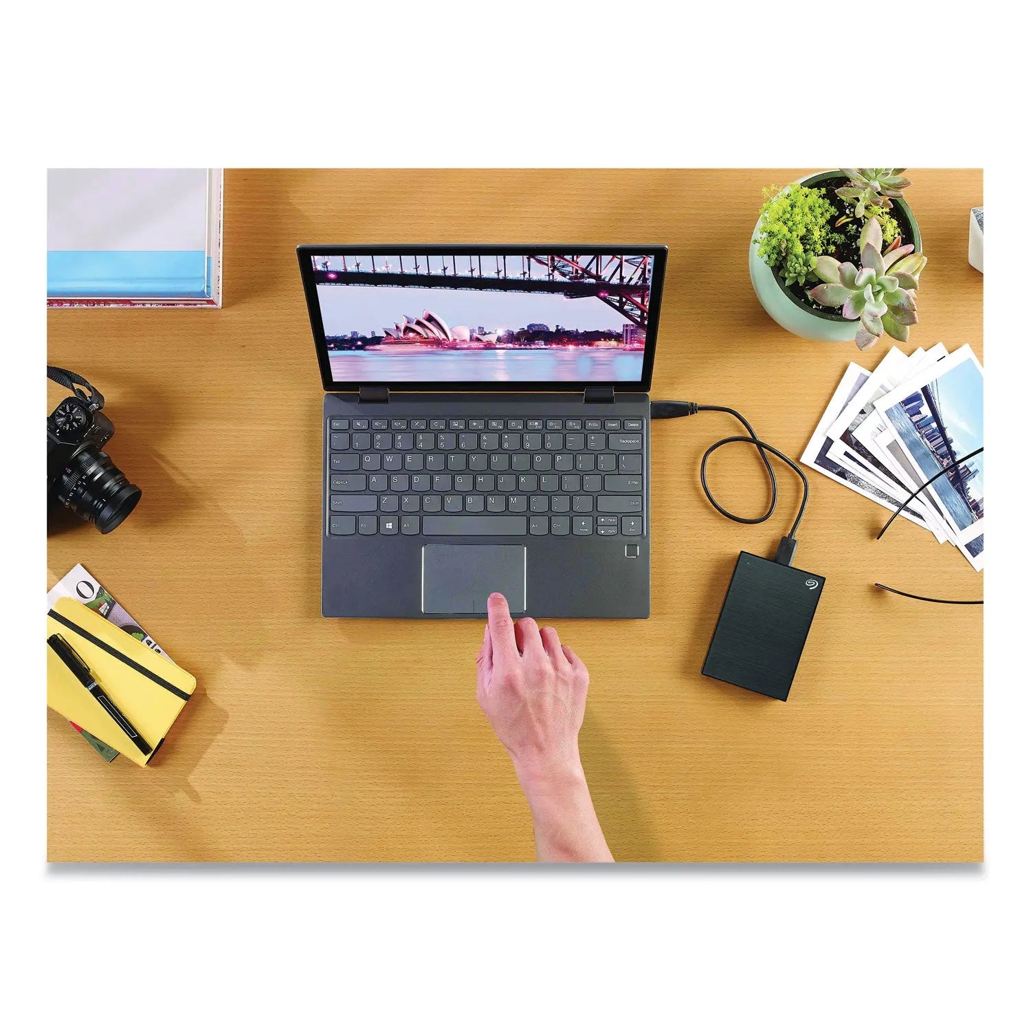 Backup Plus External Hard Drive, 5 TB, USB 2.0/3.0, Black Seagate Flipcost