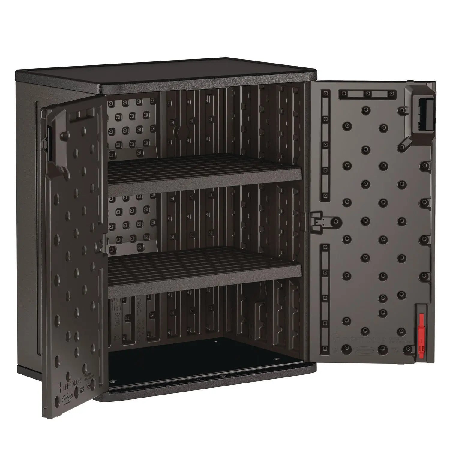 Base Storage Cabinet, 30 x 20.25 x 36, Gray Suncast Commercial® Flipcost