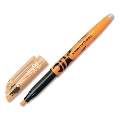 Pilot® FriXion Light Erasable Highlighter Chisel Tip Orange Ink, Chisel Tip, Orange/Black Barrel, Dozen Flipcost Flipcost