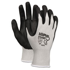 MCR™ Safety Economy Foam Nitrile Gloves, X-Large, Gray/Black, 12 Pairs Flipcost Flipcost