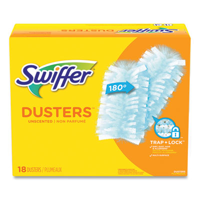 Swiffer® Dusters Refill, Fiber Bristle, Light Blue, 18/Box Flipcost Flipcost