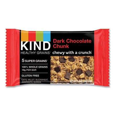 KIND Healthy Grains Bar, Dark Chocolate Chunk, 1.2 oz, 12/Box Flipcost Flipcost