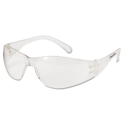 MCR™ Safety Checklite Safety Glasses, Clear Frame, Clear Lens 12/Box Flipcost Flipcost