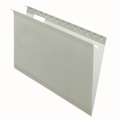 Pendaflex® Colored Reinforced Hanging Folders, Legal Size, 1/5-Cut Tabs, Gray, 25/Box Flipcost Flipcost
