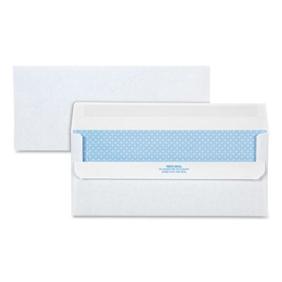 Redi-Seal Security-Tint Envelope, #10, Commercial Flap, Redi-Seal Adhesive Closure, 4.13 x 9.5, White, 500/Box Flipcost Flipcost