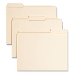 Smead™ Top Tab Fastener Folders, 1/3-Cut Tabs: Assorted, 0.75" Expansion, 1 Fastener, Letter Size, Manila Exterior, 50/Box Flipcost Flipcost