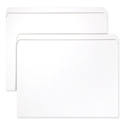 Smead™ Reinforced Top Tab Colored File Folders, Straight Tabs, Letter Size, 0.75" Expansion, White, 100/Box Flipcost Flipcost