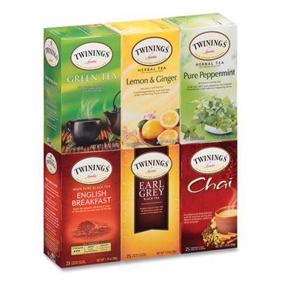 Twinings Tea Assorted Bags, 25/Box Flipcost Flipcost