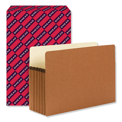 Redrope Drop Front Legal Size File Pockets, 5.25" Expansion, , Redrope, 50/Box Flipcost Flipcost
