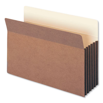 Smead™ Redrope Drop-Front File Pockets with Fully Lined Gussets, 5.25" Expansion, Legal Size, Redrope, 10/Box Flipcost Flipcost