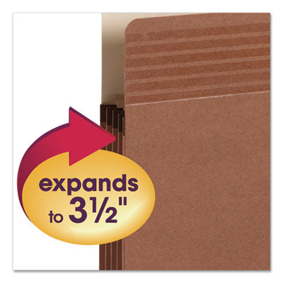 Smead™ Easy Grip Pockets Legal Size, Redrope, 25/Box Flipcost Flipcost