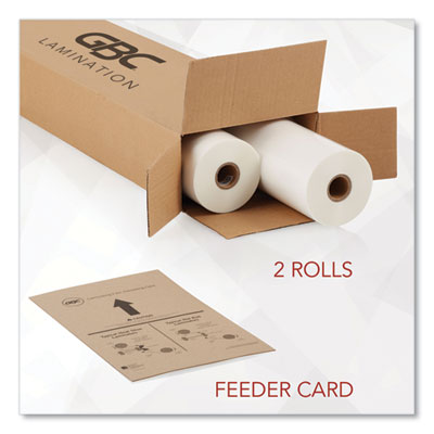 NAP-Lam I Roll Film, 3 mil, 25" x 250 ft, Gloss Clear, 2/Box Flipcost Flipcost