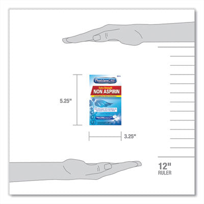Non Aspirin Acetaminophen Medication, Two-Pack, 50 Packs/Box Flipcost Flipcost