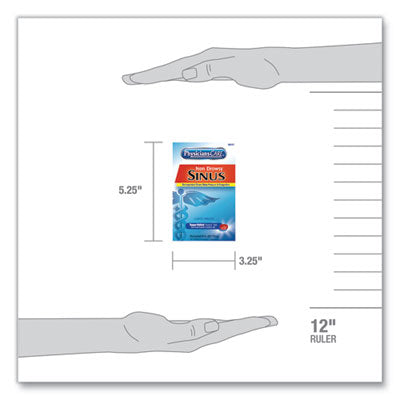 Sinus Decongestant Congestion Medication, One Tablet/Pack, 50 Packs/Box Flipcost Flipcost