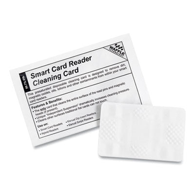 Magnetic Card Reader Cleaning Cards, 2.1" x 3.35", 40/Box Flipcost Flipcost