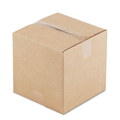 Universal® Cubed Fixed-Depth Corrugated Shipping Boxes, Regular Slotted Container (RSC), Large, 10" x 10" x 10", Brown Kraft, 25/Bundle Flipcost Flipcost