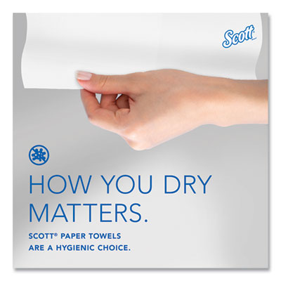 Scott® Pro Hard Roll Paper Towels with Absorbency Pockets, for Scott Pro Dispenser, Blue Core Only, 1-Ply, 7.5" x 900 ft, 6 Rolls/CT Flipcost Flipcost