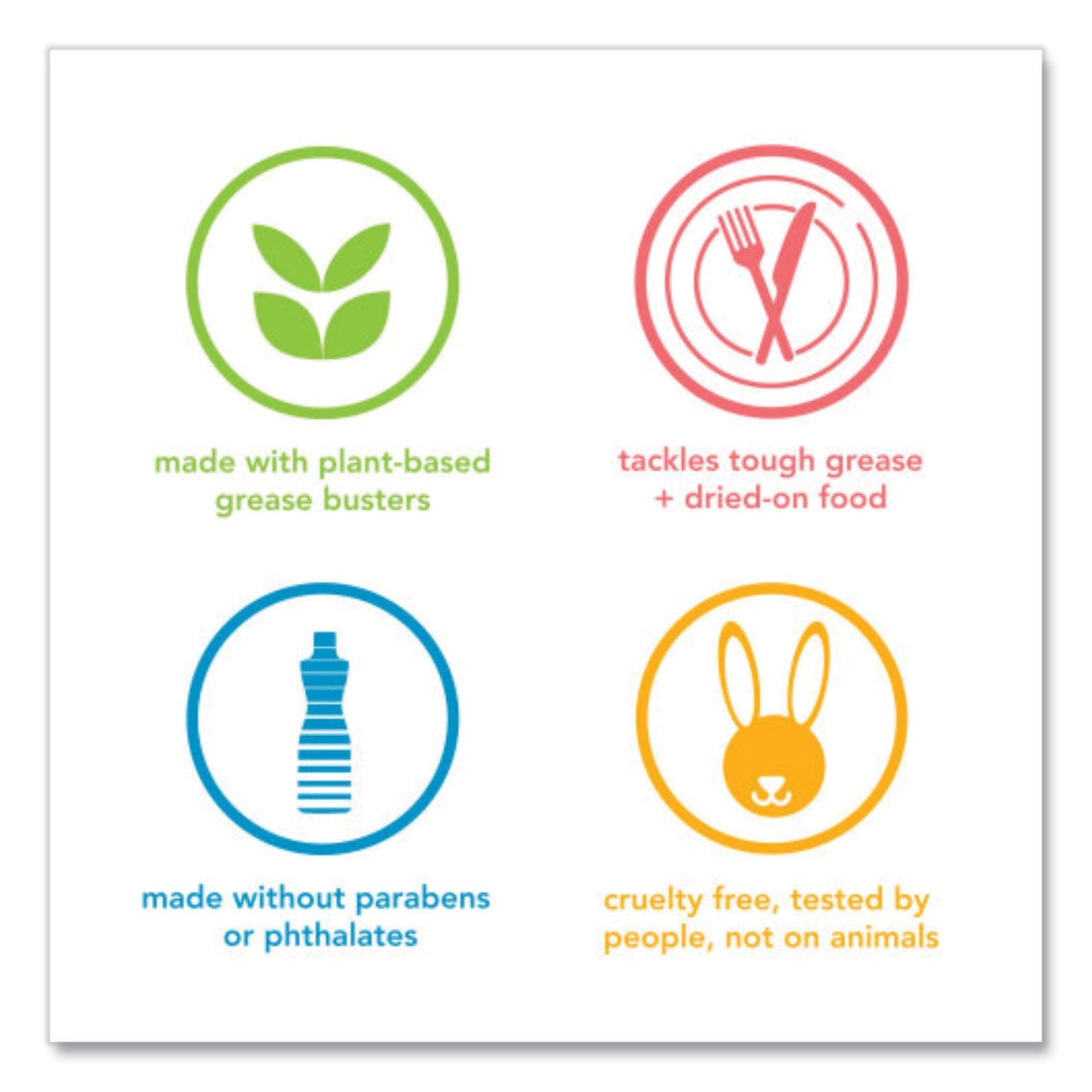 Method® Dish Soap Pump, Hour-Glass Bottle Shape, Sea Minerals Scent, 18 oz Pump Bottle, 6/Carton