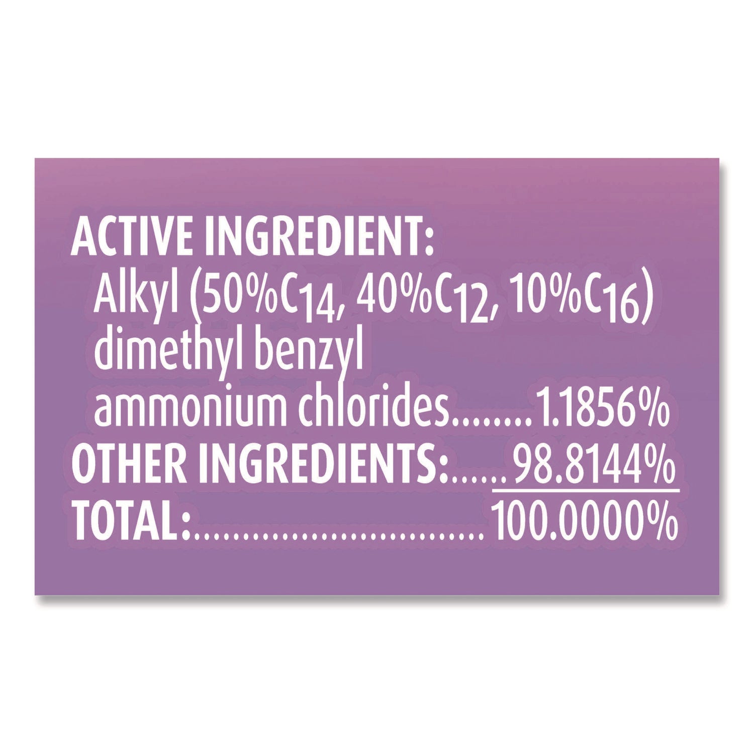 LYSOL® Brand Clean and Fresh Multi-Surface Disinfectant Cleaner, Lavender and Orchid Essence, 144 oz Bottle, 4/Carton