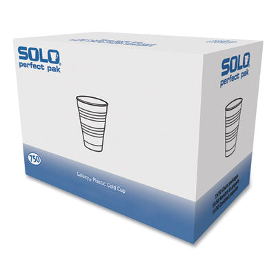 Dart® High-Impact Polystyrene Cold Cups, 5 oz, Plastic, Translucent, 100/Sleeve, 25 Sleeves/Carton