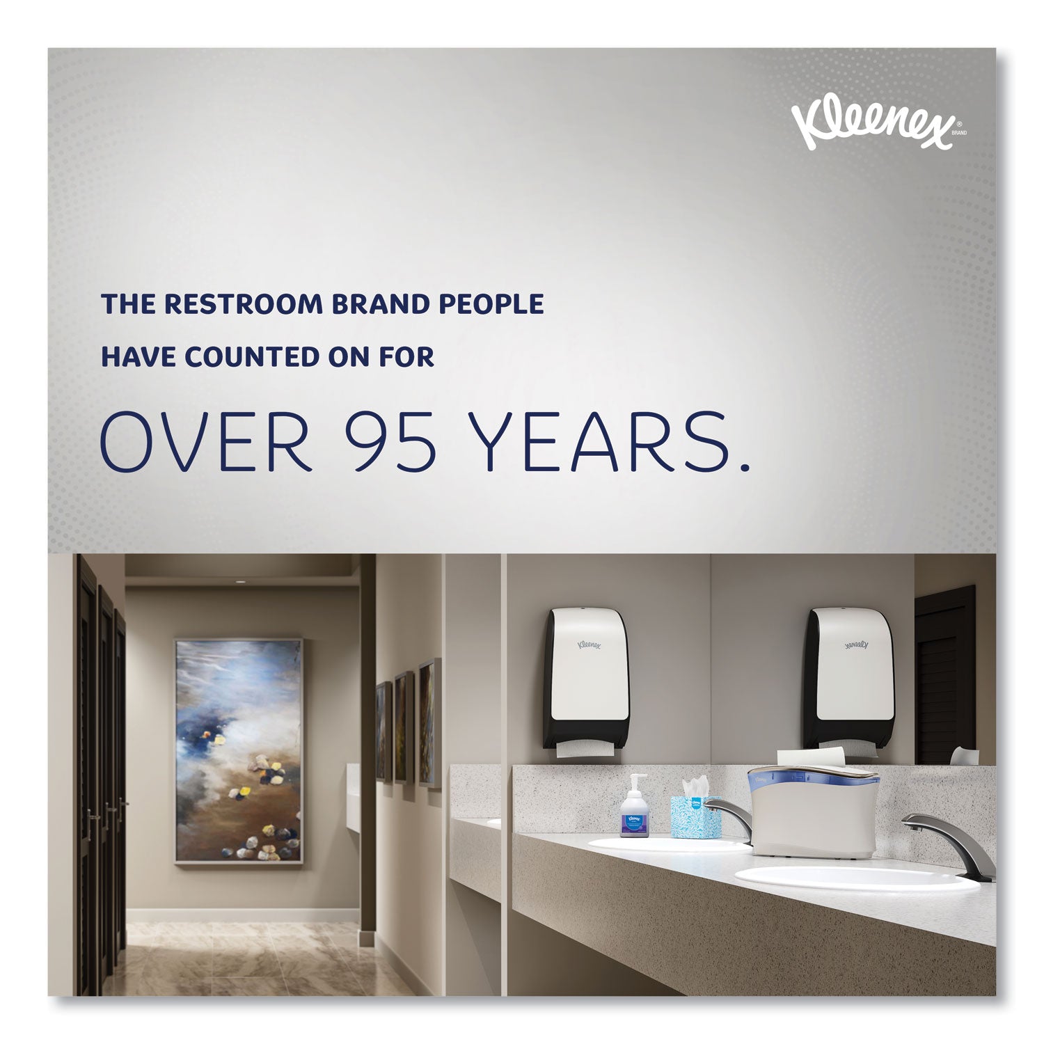 Kleenex® Reveal Multi-Fold Towels, 2-Ply, 8 X 9.4, White, 16/carton