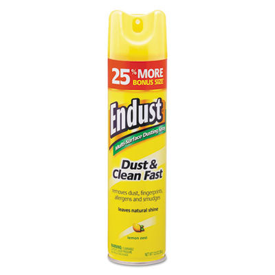 Diversey™ Endust Multi-Surface Dusting and Cleaning Spray, Lemon Zest, 12.5 oz Aerosol Spray, 6/Carton Flipcost Flipcost