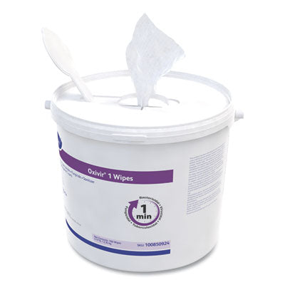 Oxivir 1 Wipes, 1-Ply, 11 x 12, 160/Canister, 4 Canisters/Carton Flipcost Flipcost