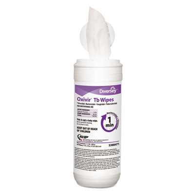 Oxivir TB Disinfectant Wipes, 11 x 12, White, 160/Bucket, 4 Buckets/Carton Flipcost Flipcost