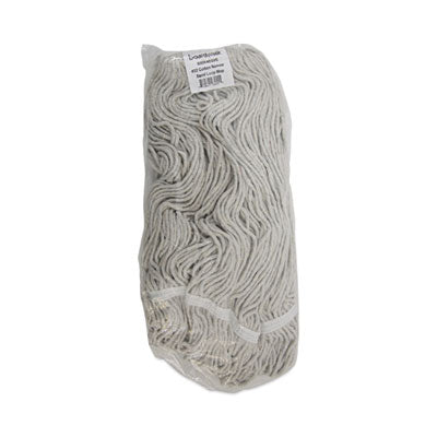 Mop Head, Loop Web/Tailband, Value Standard, Cotton, No. 32, White, 12/Carton Flipcost Flipcost