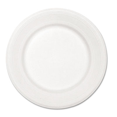 Paper Dinnerware, Plate, 10.5" dia, White, 500/Carton Flipcost Flipcost