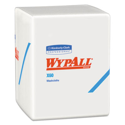 WypAll® General Clean X60 Cloths, 1/4 Fold, 12.5 x 10, White, 70/Pack, 8 Packs/Carton Flipcost Flipcost