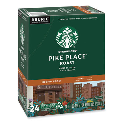 Pike Place Coffee K-Cups Pack, 24/Box, 4 Box/Carton Flipcost Flipcost