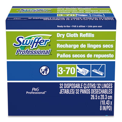 Swiffer Dry Refill Cloths White, 10.63 x 8, 32/Box, 6 Boxes/Carton Flipcost Flipcost
