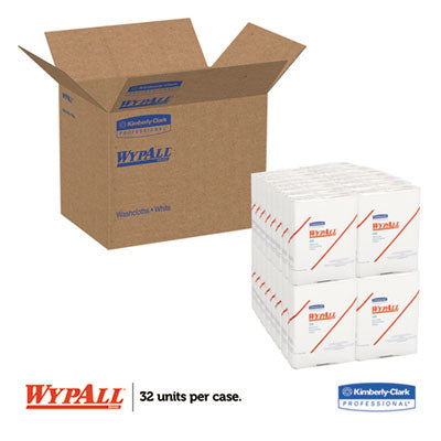 WypAll® X50 Cloths, 1/4 Fold, 12.5 x 10, White, 26/Pack, 32 Packs/Carton Flipcost Flipcost