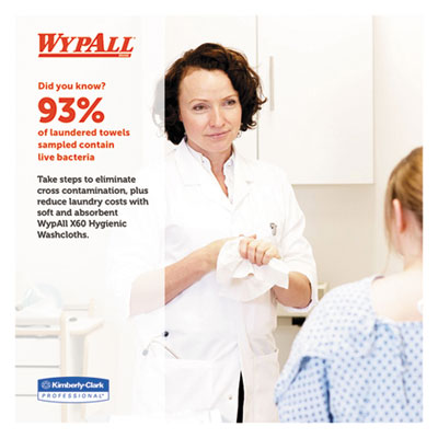 WypAll® X50 Cloths, 1/4 Fold, 12.5 x 10, White, 26/Pack, 32 Packs/Carton Flipcost Flipcost