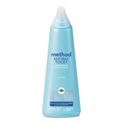 Method® Antibacterial Toilet Cleaner, Spearmint, 24 oz Bottle, 6/Carton Flipcost Flipcost