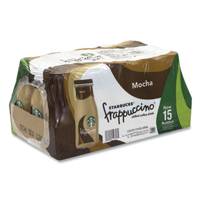 Starbucks® Frappuccino Coffee, 9.5 oz Bottle, Mocha, 15/Carton Flipcost Flipcost