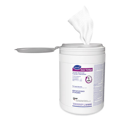 Diversey™ Keyword: Oxivir TB Disinfectant Wipes, 6 x 6.9, Characteristic Scent, White, 160/Canister, 4 Canisters/Carton Flipcost Flipcost