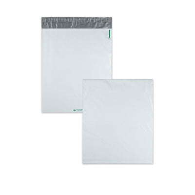 Redi-Strip Poly Expansion Mailer, #5 1/4, Square Flap, Redi-Strip Adhesive Closure, 13 x 16, White, 100/Carton Flipcost Flipcost