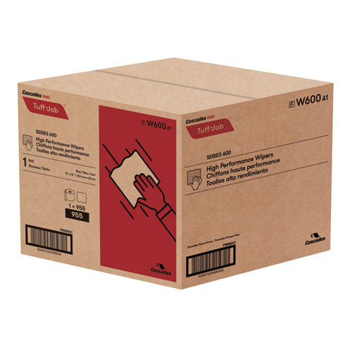 Cascades PRO Tuff-Job Spunlace Towels, Blue, Jumbo Roll, 12 X 13, 955/roll