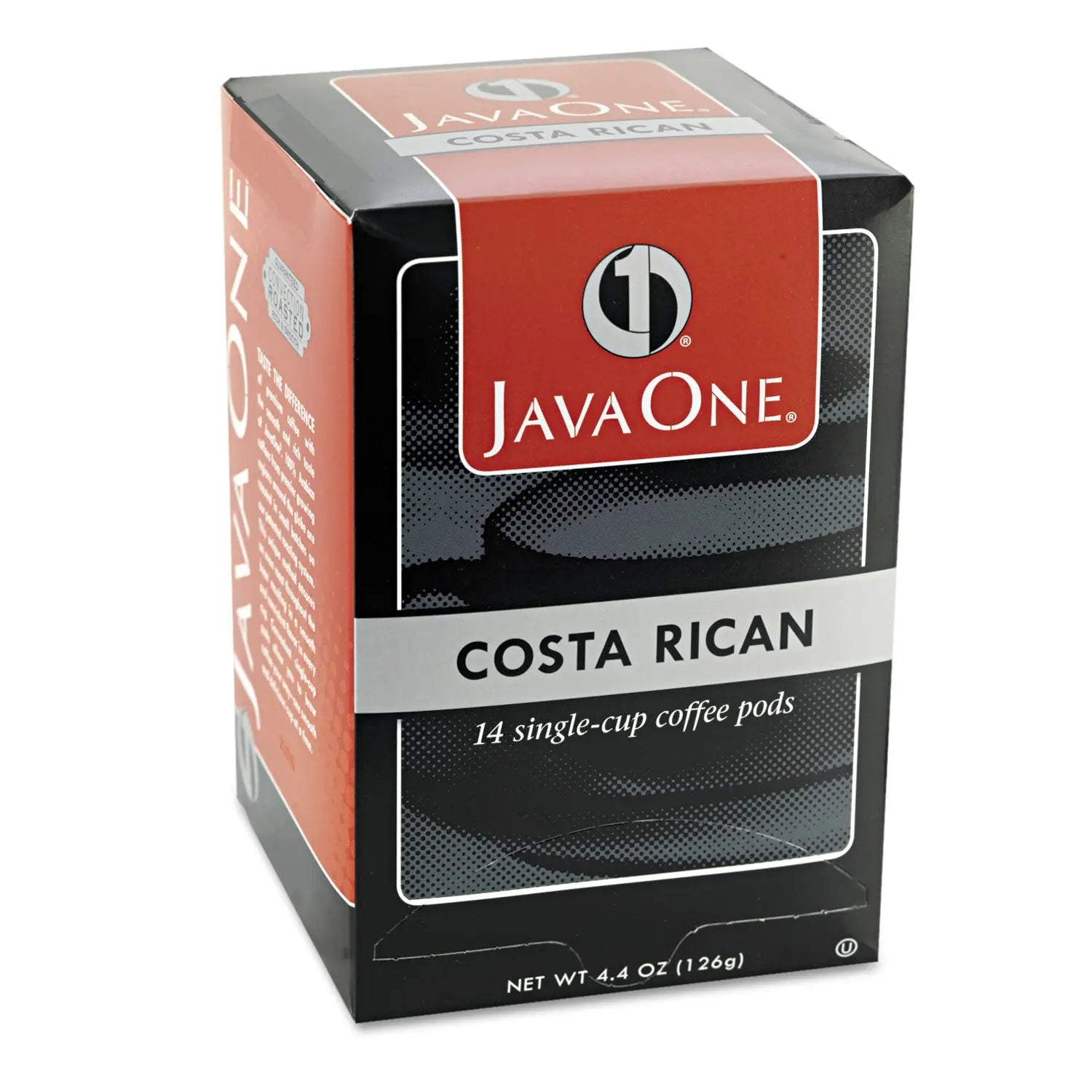 Coffee Pods, Estate Costa Rican Blend, Single Cup, 14/Box Java One® Flipcost