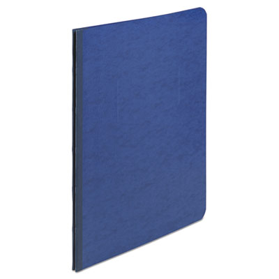 Pressboard Report Cover with Tyvek Reinforced Hinge, Two-Piece Prong Fastener, 3" Capacity, 8.5 x 11, Dark Blue/Dark Blue Flipcost Flipcost
