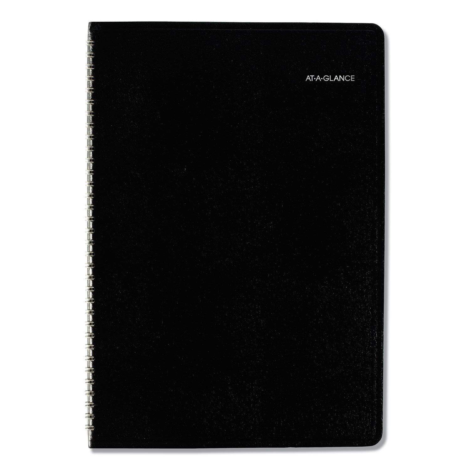 AT-A-GLANCE® DayMinder Monthly Planner, Ruled Blocks, 12 x 8, Black Cover, 14-Month: Dec 2024 to Jan 2026