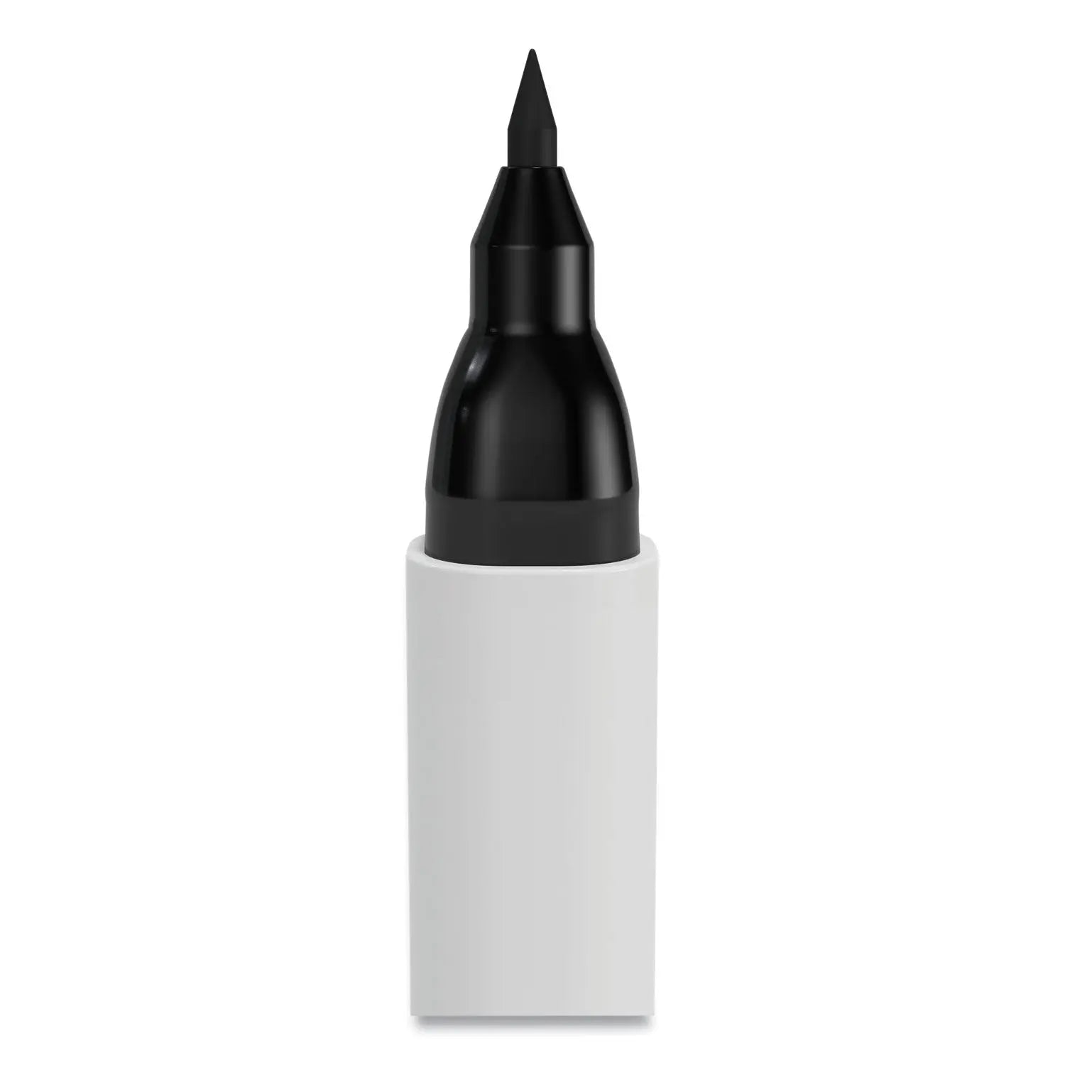 Dry Erase Marker, Pen-Style, Extra-Fine Bullet Tip, Black, Dozen TRU RED™ Flipcost