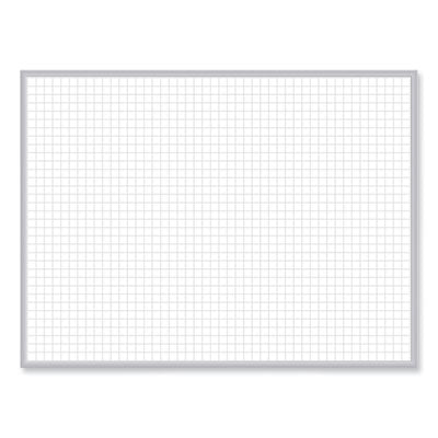 Durable Magnetic Porcelain Whiteboard with Satin Aluminum Frame, 36.5 x 60.5, White Surface Flipcost Flipcost