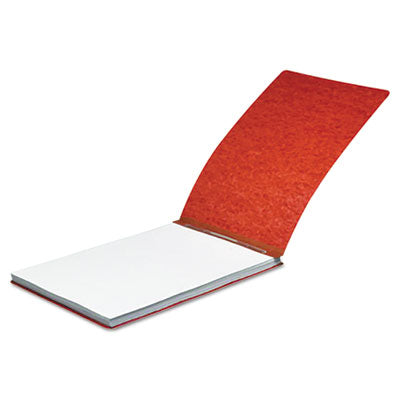Pressboard Report Cover, Spring Style Fastener, 2" Capacity, 8.5 x 11, Earth Red/Earth Red Flipcost Flipcost