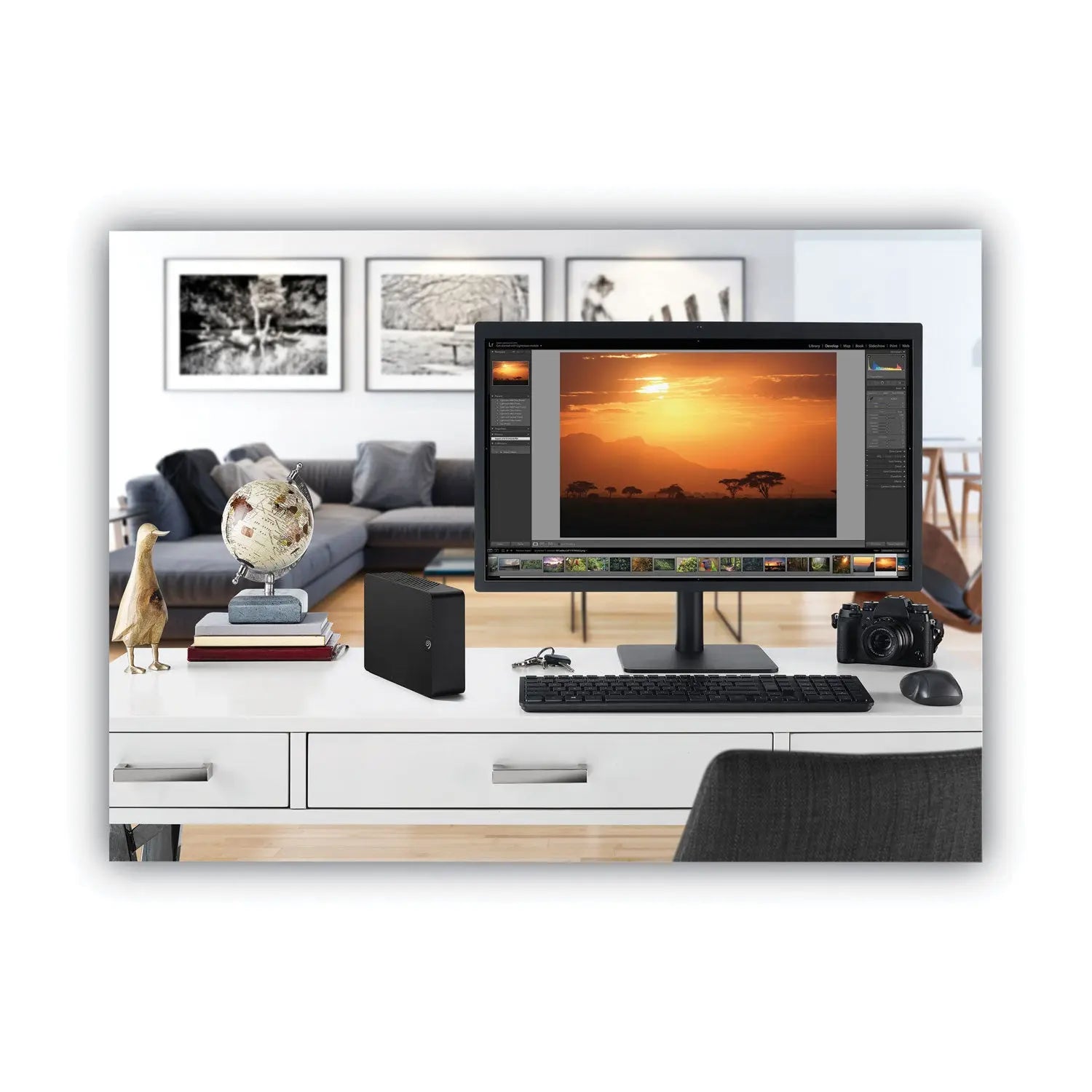 Expansion Desktop External Hard Drive, 8 TB, USB 3.0, Black Seagate Flipcost